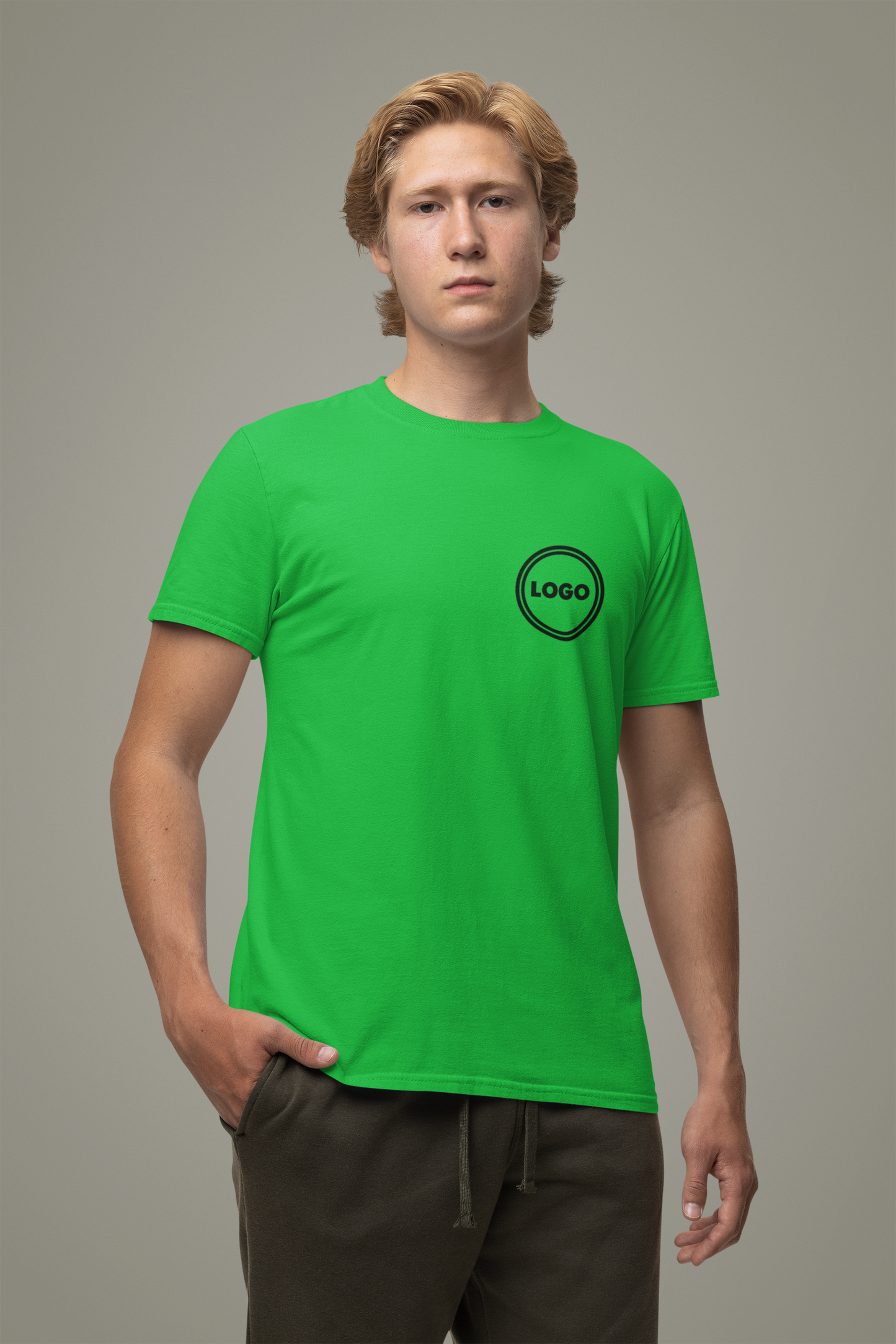 Custom Logo T-Shirt – 100% Cotton | Personalized Tee | Ships in 24 Hours