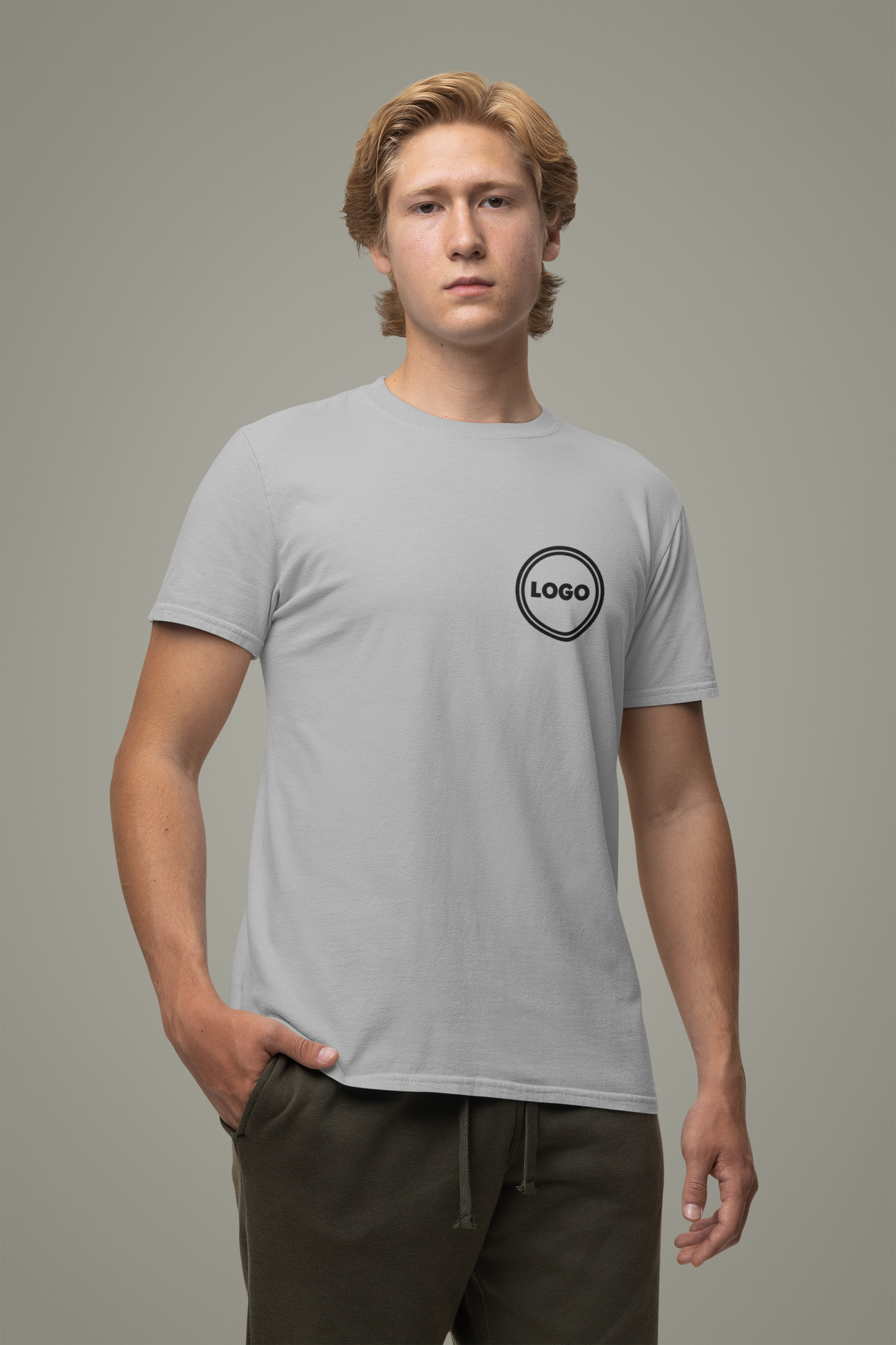 Custom Logo T-Shirt – 100% Cotton | Personalized Tee | Ships in 24 Hours