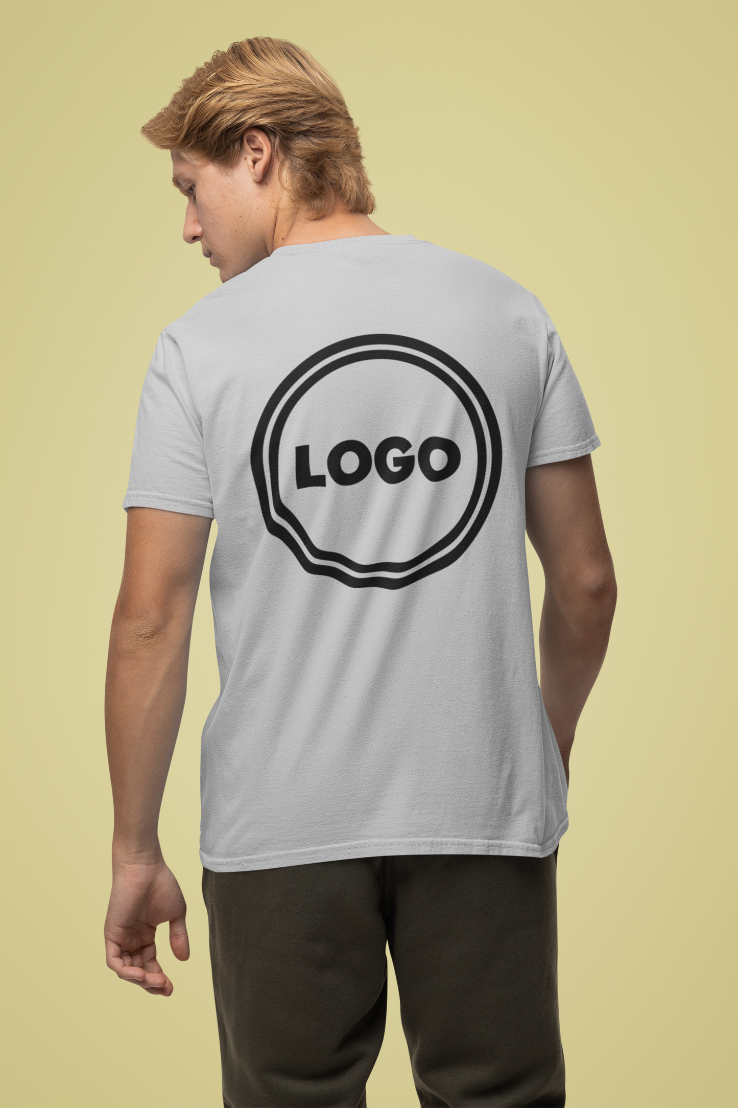 Custom Logo T-Shirt – 100% Cotton | Personalized Tee | Ships in 24 Hours