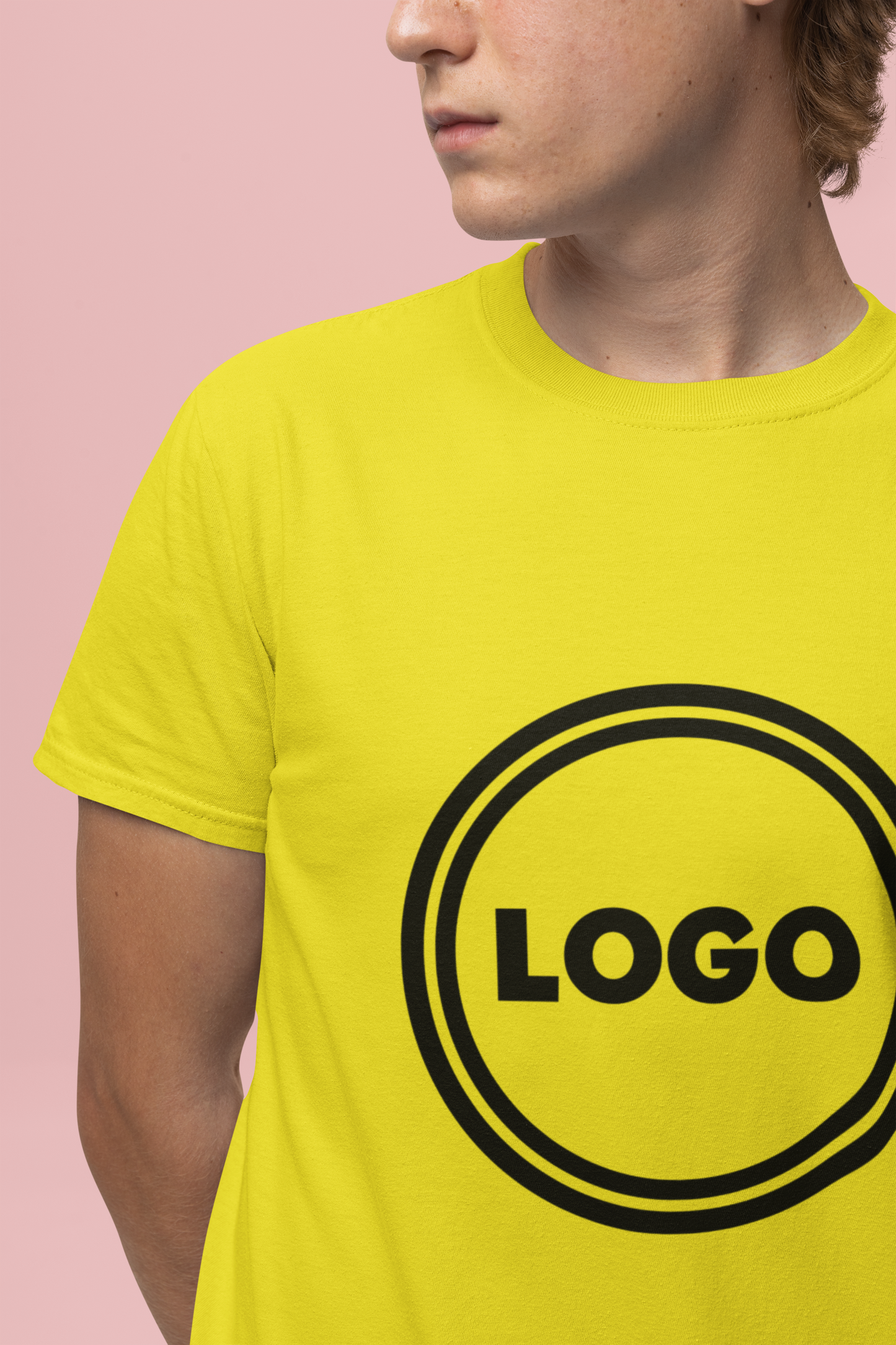 Custom Logo T-Shirt – 100% Cotton | Personalized Tee | Ships in 24 Hours