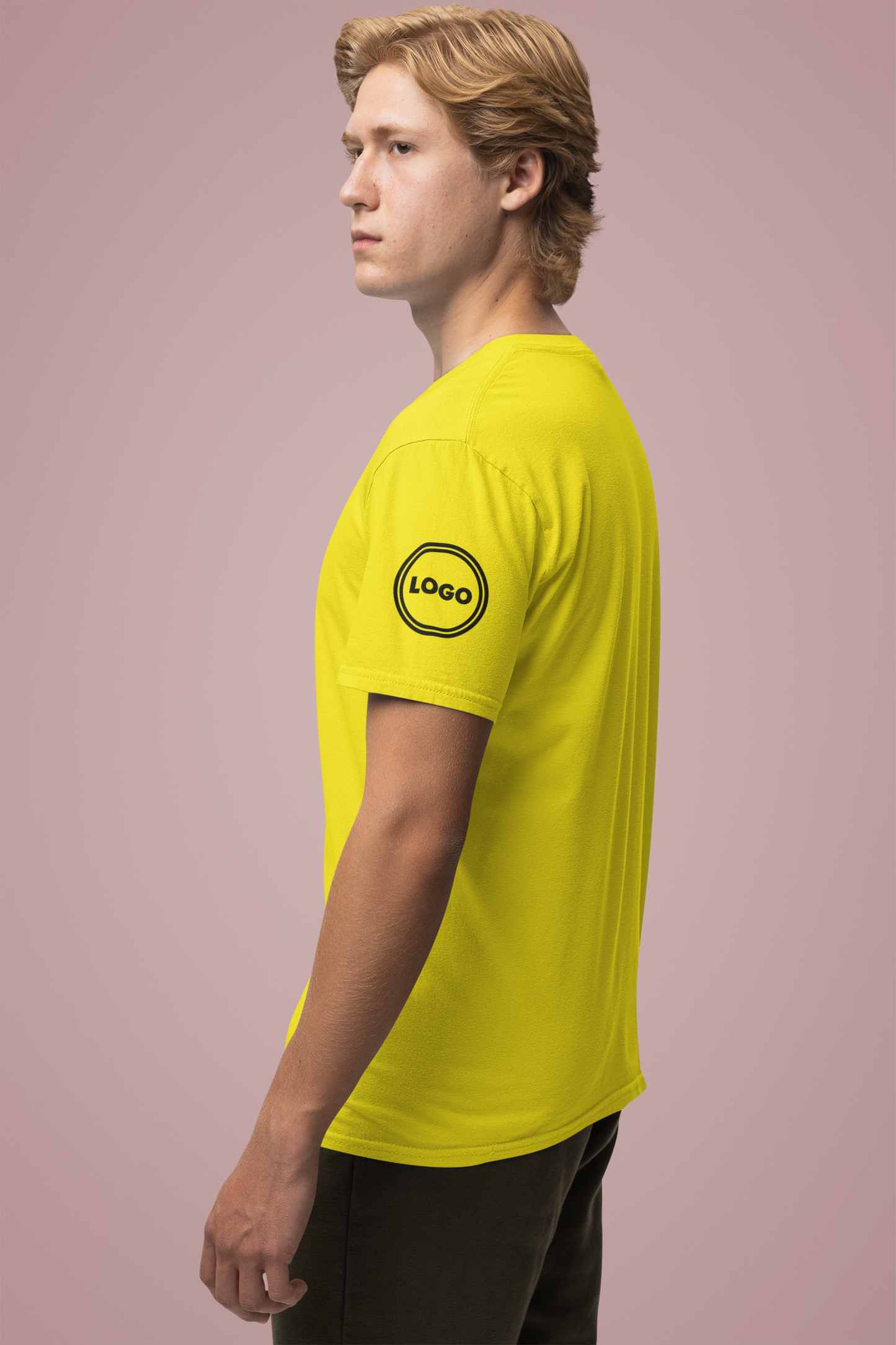 Custom Logo T-Shirt – 100% Cotton | Personalized Tee | Ships in 24 Hours